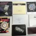 Livre et collections sur montres américaines et grandes marques suisses incluses