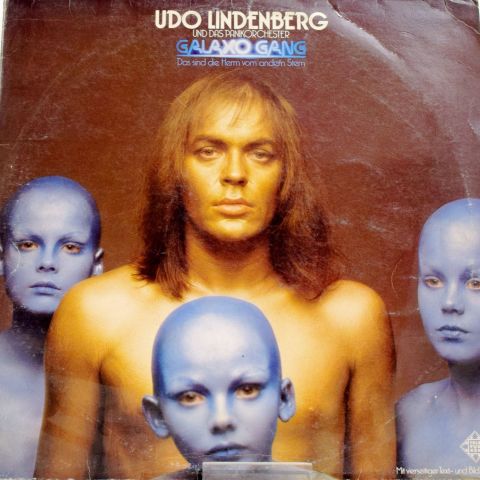 Vinyle rare de Udo Lindenberg & Das Panikorchester "Galaxo Gang" (Allemagne, 1976)