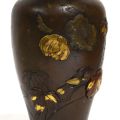 Bronze vase of baluster shape