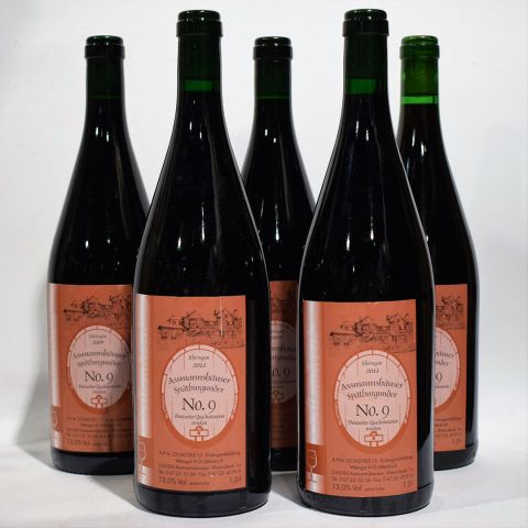 (ALLEMAGNE) 5 Bouteilles Assmannshäuser No.9 Spätburgunder …