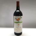 Magnum Château Mouton-Rothschild 1999, étiquette dessinée par Savignac, 1er Grand Cru
