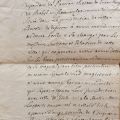 Lettre manuscrite du Lieutenant Prévôt de Luxembourg sur la juridiction du moulin d'Eich, 1755