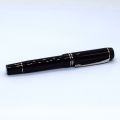 Parker Duofold International Schreibgeräte schwarz, 18K Goldfeder, ausgezeichneter Zustand zu pfänden