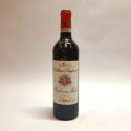 Château Poujeaux 2005: Flasche auf gutem Niveau, fleckiges Etikett in Moulis-en-Médoc