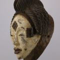 Masque de danse Punu exceptionnel, symbole de l'au-delà et de la beauté
