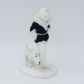 (TINTIN - COLLECTION), TINTIN Flieger und MILOU in Berlin "Tintin au Pays des Soviets ", Harz Figurine