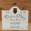 Caisse en bois de 12 bouteilles, Domaine Charles de Vallière, Millésime 2005