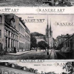 Ensemble de 5 cartes postales anciennes de Verviers, édition Th. Mannon-Champagne