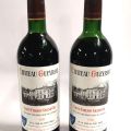 Lot von 2 Flaschen Château Gueyrot Saint-Émilion Grand Cru 1988