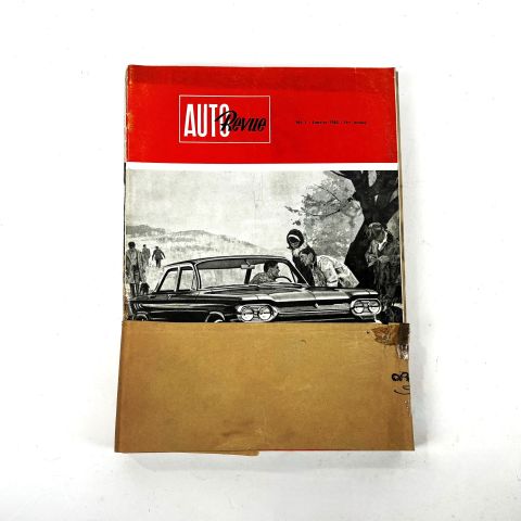 Année 1963 complète AUTO Revue en excellente condition, numéros isolés