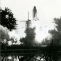 NASA. Liftoff of the space shuttle Discovery (Mission STS-STS-51G) on June 17, 1985