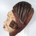 Masque Punu authentique de 30CM : un patrimoine culturel africain remarquable