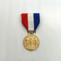 Médaille de la Mutualité: Ehrenauszeichnung aus vergoldeter Bronze aus den 80er/90er Jahren