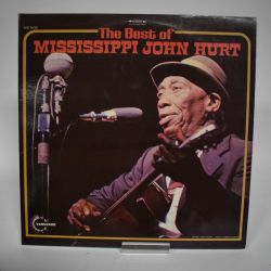 Double vinyl "The Best Of Mississippi John Hurt" in perfect condition