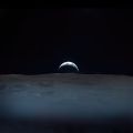 (NASA. RARE. GRAND FORMAT. LEVER DE TERRE. APOLLO 12) Mission Apollo 12. Rare lever de Terr