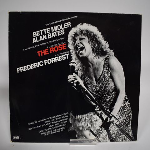 Bette Midler "The Rose" : Bande originale en vinyle, Atlantic Europe 1979