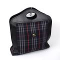 Vintage Burberry Handtasche Tartan Marineblau und Rot aus den 70/80er Jahren