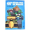 Poster of the 46th Monaco Grand Prix, May 1988, Excellent condition, 60x40 cm