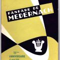 "Commemorative brochure: 25 years of the MEDERNACH brass band and inauguration of the new flag".