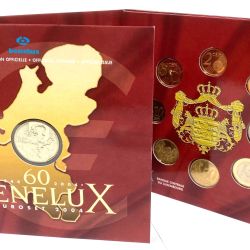 Benelux Euroset 60 years coin set, special edition 2004