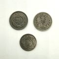 A collection of Austrian coins from the reign of Franz Joseph I in fine condition