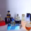 Exceptional assortment of ten miniature perfumes by the great perfume houses