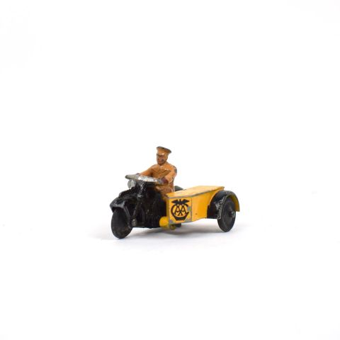 Side-car "AA" Dinky Toys Ref. 44B, sans boîte, objet de collection recherché
