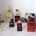 Assortment of ten perfume miniatures in perfect condition with original boxes