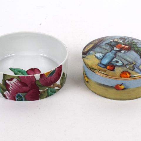 Ensemble de trois vides poches : Limoges, Rosenthal x Bulgari, Goebel