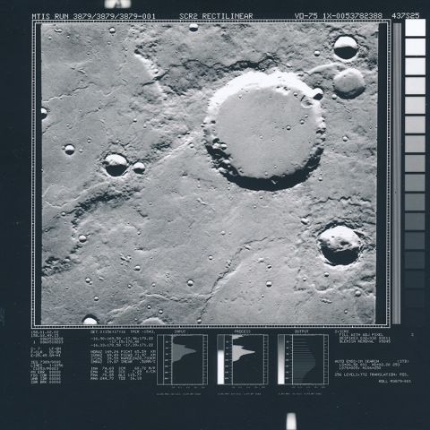 NASA Vue de la planète MARS. Observations géologiques …