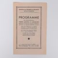 Programme du Théâtre Municipal de Luxembourg : Célébration du centenaire en 1939