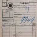 Réunion de lettres de voiture des Chemins de fer et document similaire