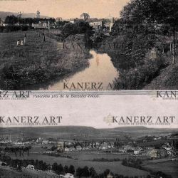 Réunion de 2 cartes postales d'E. HANSEN de Mersch