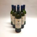 Set von 6 Flaschen Château de Fieuzal Blanc, Jahrgang 1998