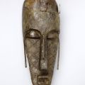 Masque N'Tomo des Marka du Mali, inspirant, avec quatre cornes sculptées