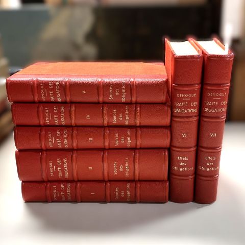 Traité des Obligations en Général, édition 1921 avec annotations, bel état garni