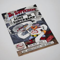 Superjhemp Aufkleber für die EU-Erweiterung, mit Bonusbroschüre