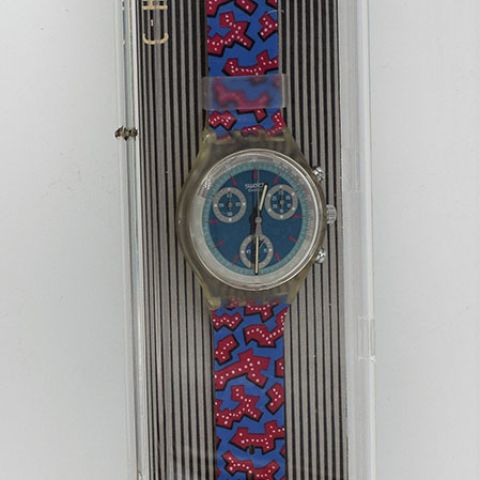 SWATCH SCK 100 : Modèle "CHRONO Wild Card", 1992