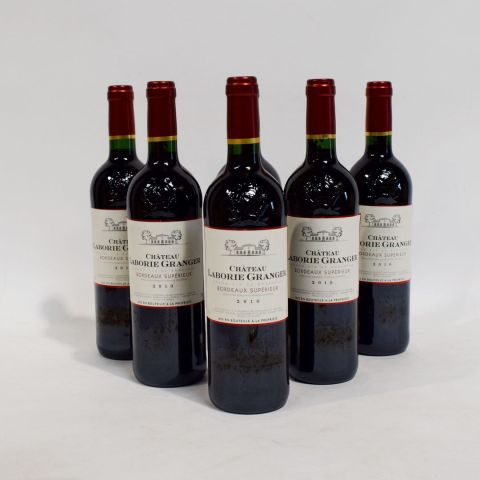 (BORDEAUX) 6 bouteilles Château LABORIE GRANGER, Bordeaux Supérieur, Rouge, 2010