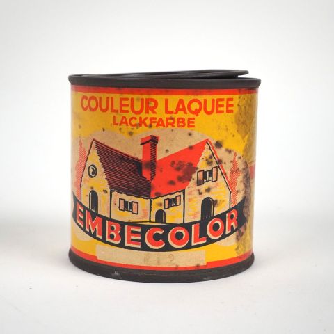 Boîte de peinture laquée 1/4 L EMBCOLOR en général