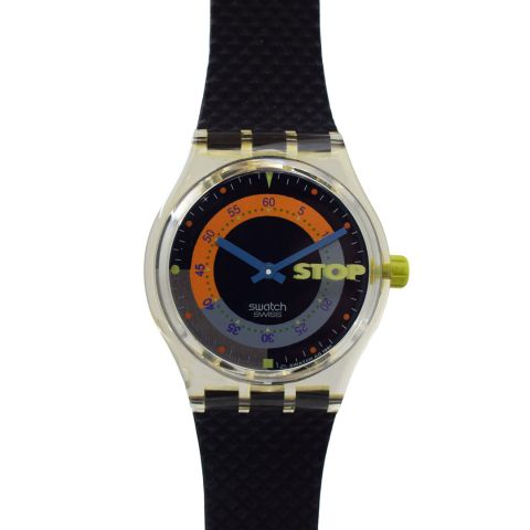 SWATCH SSK 100 : Montre de la collection STOP de 1992