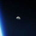 Earth survey from space shuttle Endeavour, September 1992, vintage print