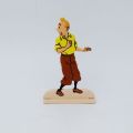 (TINTIN - COLLECTION ARCHIVES TINTIN), "Le Secret de la Licorne", Figurine Tintin Métal Relief 5,5 cm