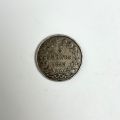Coin de 5 Francs en Argent 900, Louis-Philippe Ier, 1845, notable distortion