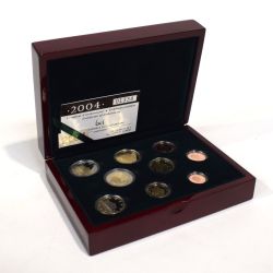 EURO 2004 coin set + 2 Euros commemorative Grand Duke Henri