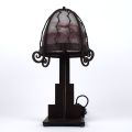 Art-Deco-Lampe signiert MULLER Frères Lunéville, Schule von Nancy