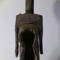 Statuaire Mumuyé Karim du Nigéria avec coffre, belle patine, H. 63cm
