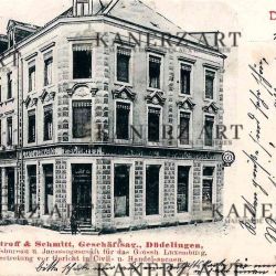 Carte postale ancienne "Breistroff & Schmitt. Geschäftsag", photo de Charles BERNHOEFT