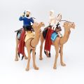 ((TINTIN - COLLECTION), COLLECTION), Tim, Struppi und Haddock auf einem Kamel "Die Krabbe mit den goldenen Scheren", Hartplastikfiguren