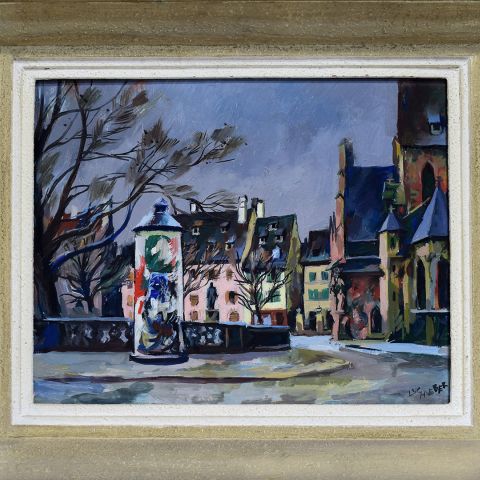 Luc HUEBER (1888-1974), Eglise Saint Pierre Le Jeune